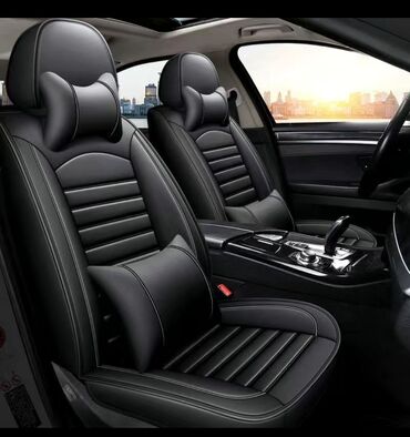 карбон для авто: Чехлы С подушкой, Universal Seat cover, Новый, Самовывоз, Бесплатная доставка, Платная доставка