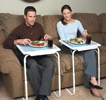 forma komode akcija: 🖥️ Table Mate 2 – Višenamenski rasklopivi stočić Savršen stočić za — 1