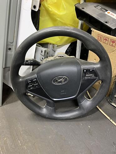 Руль Hyundai с мультимедийными кнопками Описание: - Оригинальный руль
