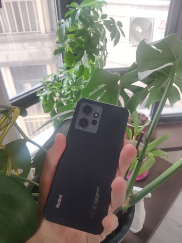Redmi: Redmi, Redmi Note 12, Б/у, 128 ГБ, цвет - Черный, 2 SIM