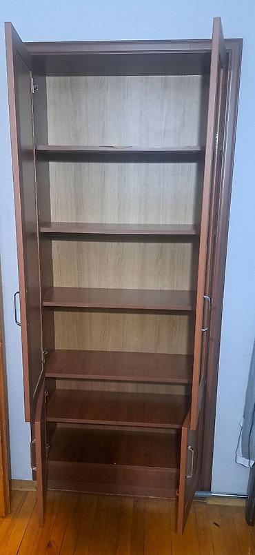 витрина шкаф: Güzgülü divar dolabı - Material: ağac teksturalı MDF/LDSP, tünd — 3