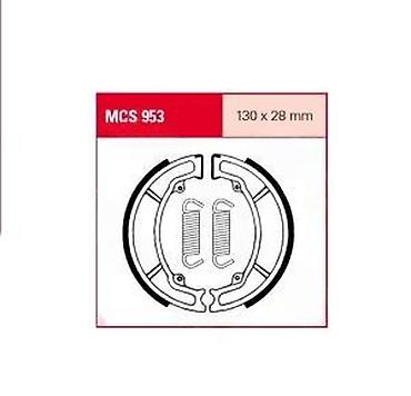 harko koke: Set kočionih papučica modela MCS 953 dimenzija 130 x 28 mm. Uključuje — 4