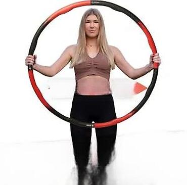 Rekviziti za vežbanje: KIANA SPORTS Hula Hoop obruč za trening - Fitness obruč dizajniran u — 8