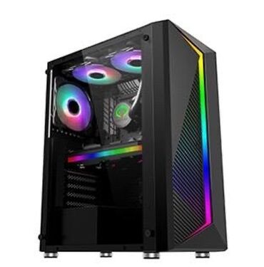 системы охлаждения для оперативной памяти: ПК корпусу, Жаңы, XGame, ATX, түсү - Кара