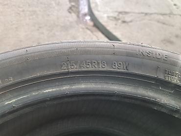 45: R18 215 /45 Япония в отличном состоянии, ц. 5000с . пара — 2