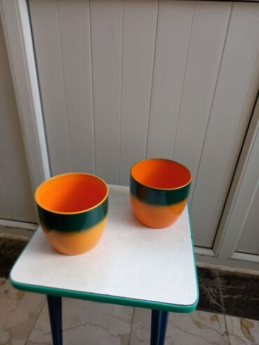 Bağ və bostan üçün digər məhsullar: Müxtəlif dibçəklər Narıncı-yaşıl dibçəklər, 4 — 9