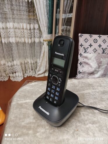 telefon qiymeti: Stasionar telefon Panasonic, Simsiz, İşlənmiş, Ünvandan götürmə, Ödənişli çatdırılma