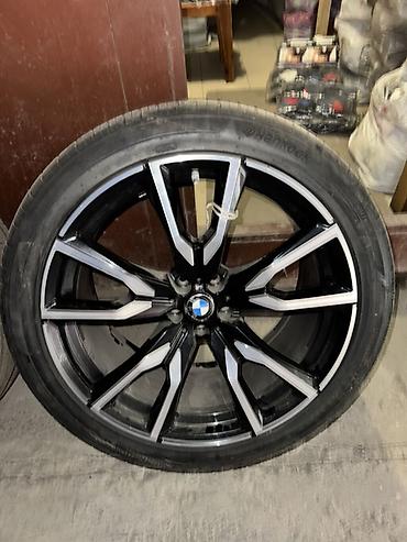 black: Литые Диски R 22 BMW, Комплект, отверстий - 5, Б/у — 8