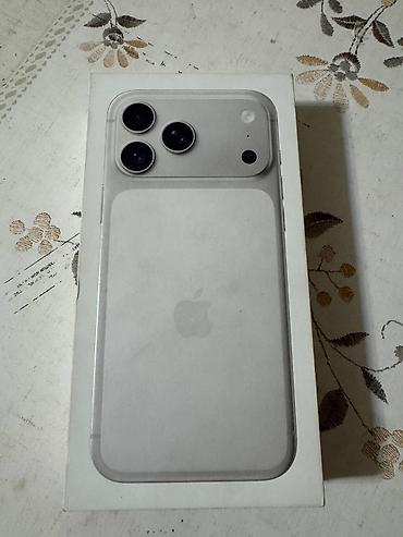 17 про макс цена ош: IPhone 17 Pro Max, Б/у, 256 ГБ, Matte Silver, Защитное стекло, Чехол, Коробка, 93 % — 6