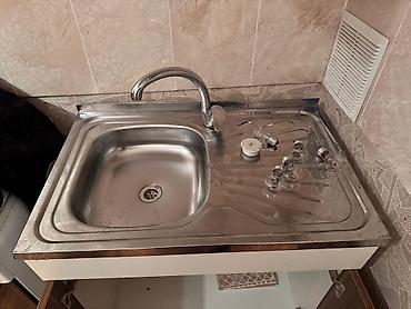 мойка со шкафом на кухню: Təcili evden cıxmalıdır. Yenidir isdifade olunmayib. Mətbəx üçün — 3