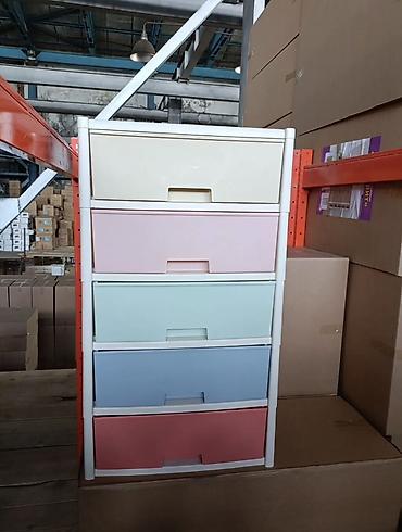 Комоды для одежды: Комод для одежды, Новый, Без зеркала, Пластик, цвет - Бежевый, Самовывоз, Платная доставка — 10