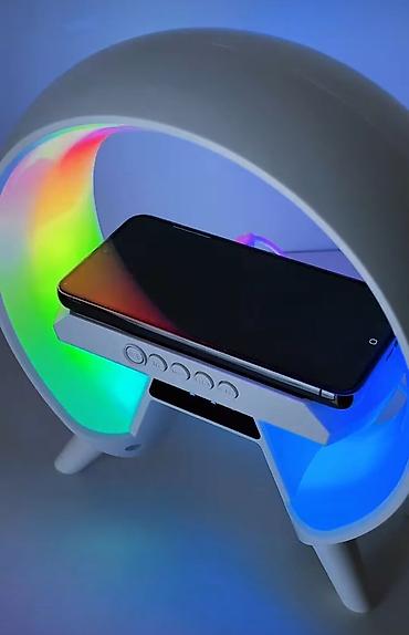 luc saatlar: LED Wireless Charging Speaker G600 - 15W RGB LED işıqlandırma — 6