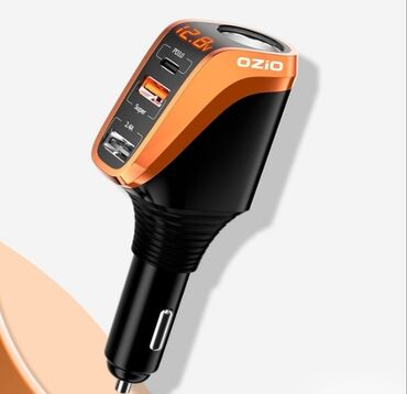 инструменты для кузовной работы: Автомобильное зарядное устройство Ozio Type-C PD3.0 + USB QC4.0 + USB