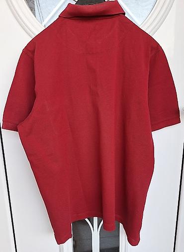 Majice: Polo majica XXL – tamnocrvena - Model: klasična polo majica sa — 2