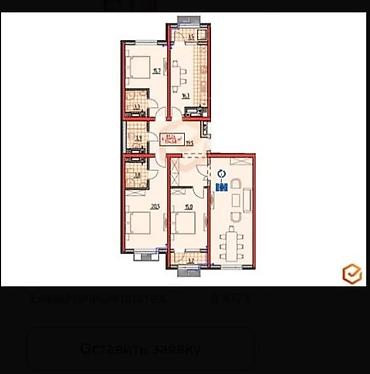 инвест: Строится, Элитка, 4 комнаты, 134 м² — 3