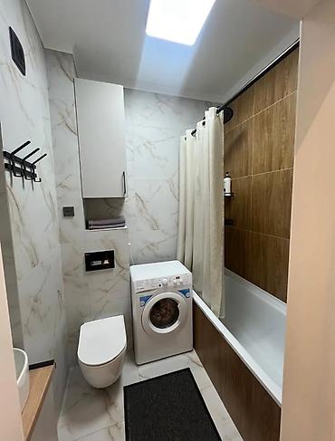 Посуточная аренда квартир: 1 комната, Душевая кабина, Постельное белье, Кондиционер — 18