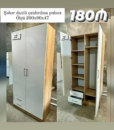 шкаф купе баку: *2 Qapılı Dolab 180Azn💥* ✔️Rəng seçimi var *Şəhər daxili Çatdırılma və — 1
