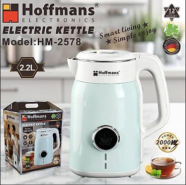 electronics: 🔥 Электрический чайник Hoffmans HM-2578 | 2.2 литра | 2000 Вт Стильный — 2