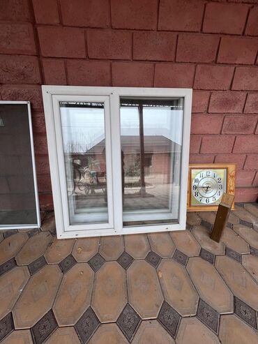 Окна: Пластиковое окно, цвет - Белый, Б/у, Самовывоз