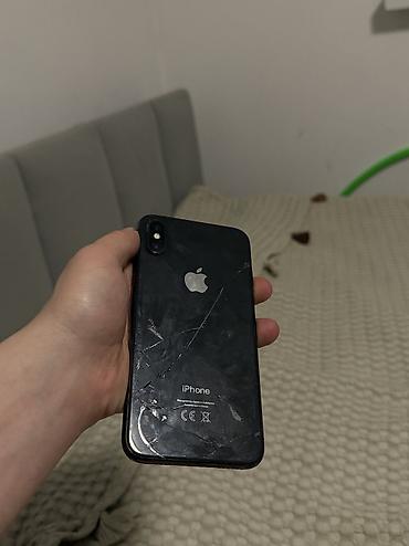 Apple iPhone: IPhone X, Б/у, 64 ГБ, Jet Black, Чехол, 100 % — 1