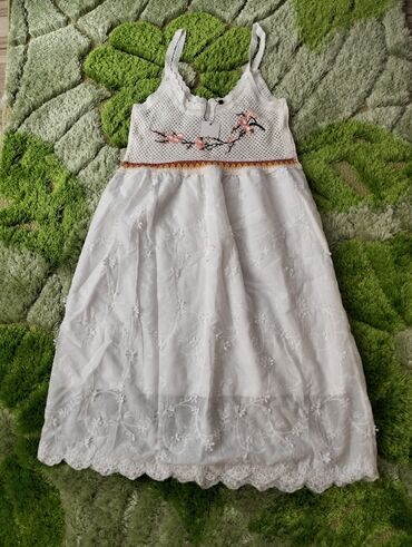 sarafan don: Детское платье цвет - Белый