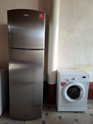 холодильник в нерабочем: Холодильник Whirlpool, Б/у, Side-By-Side (двухдверный), 60 * 180 *