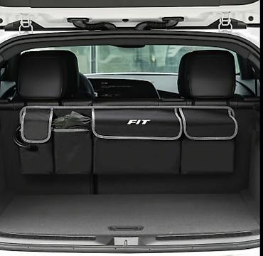 fit 2017: Сумка Органайзер для багажника Honda Fit (подвесной на спинку заднего — 1