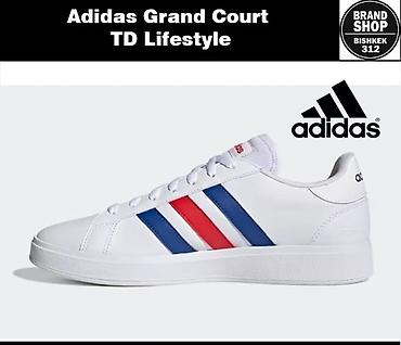 Мырзалардын бут кийими: Эркектердин кроссовкасы, 40.5, Adidas, Жаңы, түсү - Ак, Өзү алып кетүү, Акысыз жеткирүү, Акылуу жеткирүү — 4
