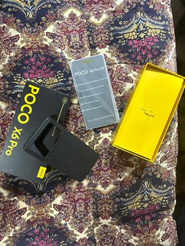 телефон поко 5: Poco X6 Pro 5G, Б/у, 512 ГБ, цвет - Серебристый, eSIM