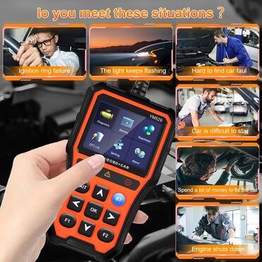 Alati za automobile: Novo - YM519 OBDII / EOBD + CAN Auto Dijagnostika Funkcije:   1 — 8