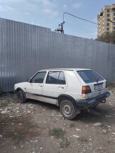 диски голф 3: Volkswagen Golf II, пятидверный хэтчбек, белый цвет. Кузов: - 5