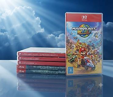 Nintendo Картриджи для Нинтендо. Mario Kart World Super Mario