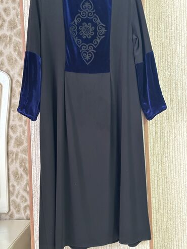 отрезы ткани: Платье новое “BAIRA”,размер 50-52.длина платья 1,10м.Цвет черный,ткань