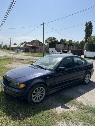 маленькая машина: Седан BMW 3 серии (E46) 2002 год рестайлинг! Объем 2.0 очень