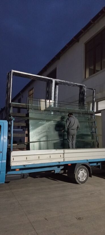 Plastik pəncərələr: Yeni İkiqat şüşə paketi Plastik pəncərə, Еni: 350 sm, Uzunluğu: 300 sm, Pulsuz quraşdırma — 13