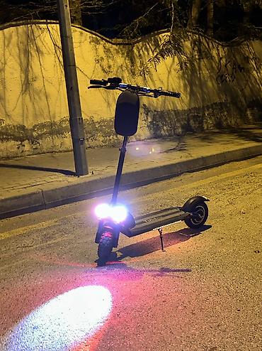 elektrikli scooter toba: Toba GT-769 elektrik skuter - Geniş və sürüşməyə davamlı platforma — 6