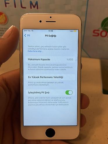ayfon es 5: IPhone 6s, Space Gray, Barmaq izi — 3