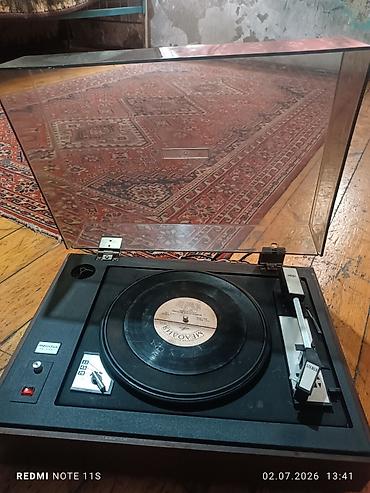 logitech g pro x superlight 2: Vintage “Melodiya” stereo musiqi mərkəzi – radio və vinil pikap — 3