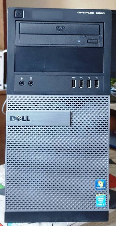 kompüterlər islenmis: DELL Optiplex 9020 MT (4 nəsil) Yalnız keys: CPU i3 "4130" 3.4 GHz