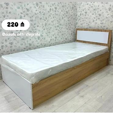 dvp: Yeni, Təknəfərlik çarpayı, Bazalı, Matras ilə, Siyirməsiz, Azərbaycan — 1