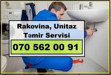 Çanaq üçün kranlar: Rakovina Quraşdırma Xidməti. Unitaz, Bidə, Moydodır, Smesitel, Arko