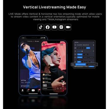 Digər foto və video aksesuarları: Cinetreak Mixer Live 💠 Brend: Cinetreak 💠 Model: Mixer Live 💠 Rəng — 14