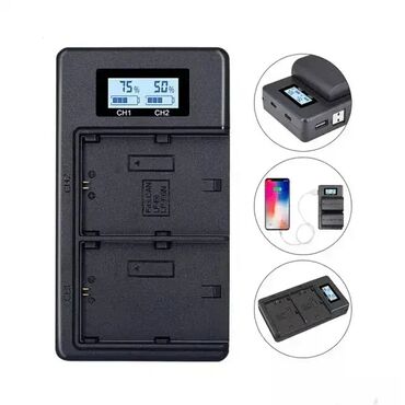 Punjači: Punjač Baterije Canon Dupli LP-E6 LPE6 LP-E6N - Novo 🔋⚡ Opis — 8
