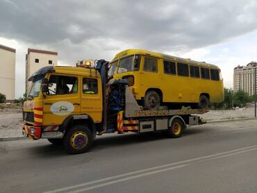 эвакуатор с краном: Эвакуатор, Mercedes-Benz, 1990 г., Жылма