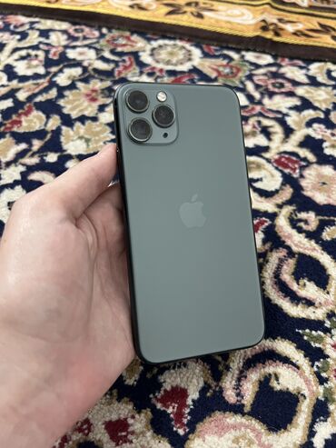 бу телефон айфон 11: IPhone 11 Pro, Б/у, 256 ГБ, Зеленый, Защитное стекло, Чехол, Коробка