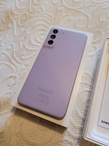s21fe samsung: Samsung Galaxy S21 FE, 128 GB, rəng - Bənövşəyi, Barmaq izi, Sensor, İki sim kartlı — 1