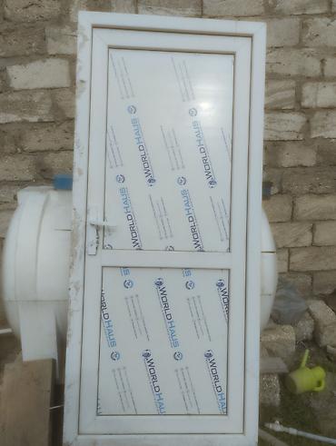 hamam qapısı: PVC qapı – WorldHaus profilli - Material: ağ PVC/profil – WorldHaus — 3