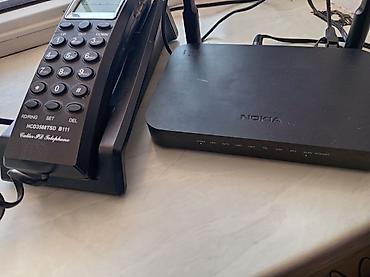 modem router wifi: Nokia yönləndirici/modem - Brend: Nokia - Tip: İnteqrə olunmuş — 3
