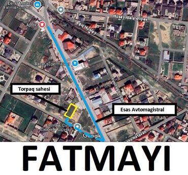 Torpaq sahələrinin satışı: 8 sot, Tikinti, Mülkiyyətçi, Kupça (Çıxarış)