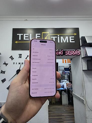 iphone az: IPhone 17 Pro, 256 GB, Narıncı, Face ID, Sənədlərlə, Zəmanət — 2